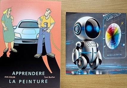 100.63 - Apprendre la peinture + "Clara Color IA"