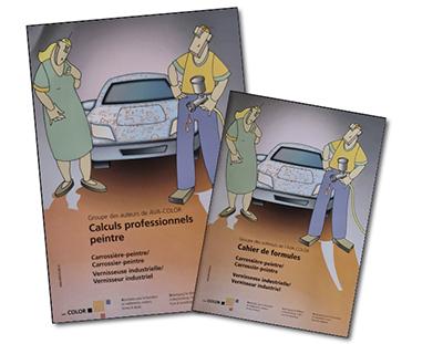 100.61 - Set à 2 - Calculs professionnels Peintres + Cahier de formules - Carrossier-ère peintre - Vernisseur-euse industriel-le – 2024
