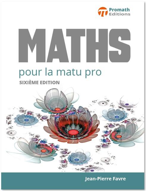 MATHS pour la matu pro (6e édition) – 2023