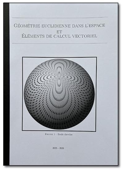 Géométrie - Eléments de calcul vectoriel (maths spécifiques)