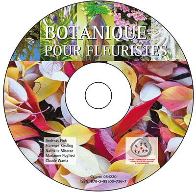 Botanique pour fleuristes - CD d'illustrations