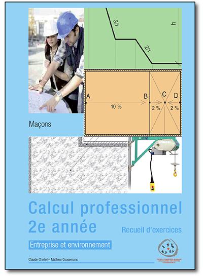 Maçons - Calcul professionnel - Entreprise et environnement - 2e année