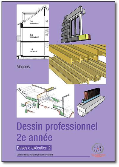 Maçon - Dessin professionnel - Bases d'exécution 2 - 2e année