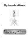 Physique du bâtiment - Les bases pour les professions de la métallurgie - Maître