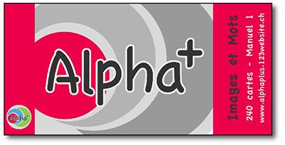 Alpha+ - Boîte Images et Mots