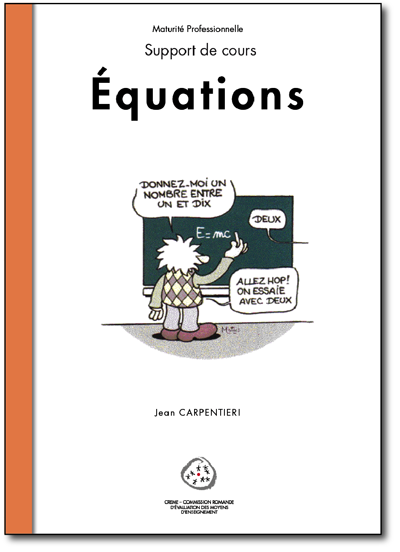 Mathématique - Volume 3, Équations