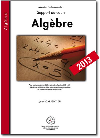 Algèbre